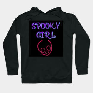 Spooky girl design Hoodie